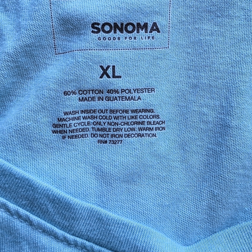 EUC Sonoma Womens "Earth Day Everyday" Graphic Tee - Picture 3 of 3